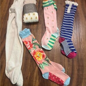 Matilda Jane Pink and Blue Socks & Tights Collection